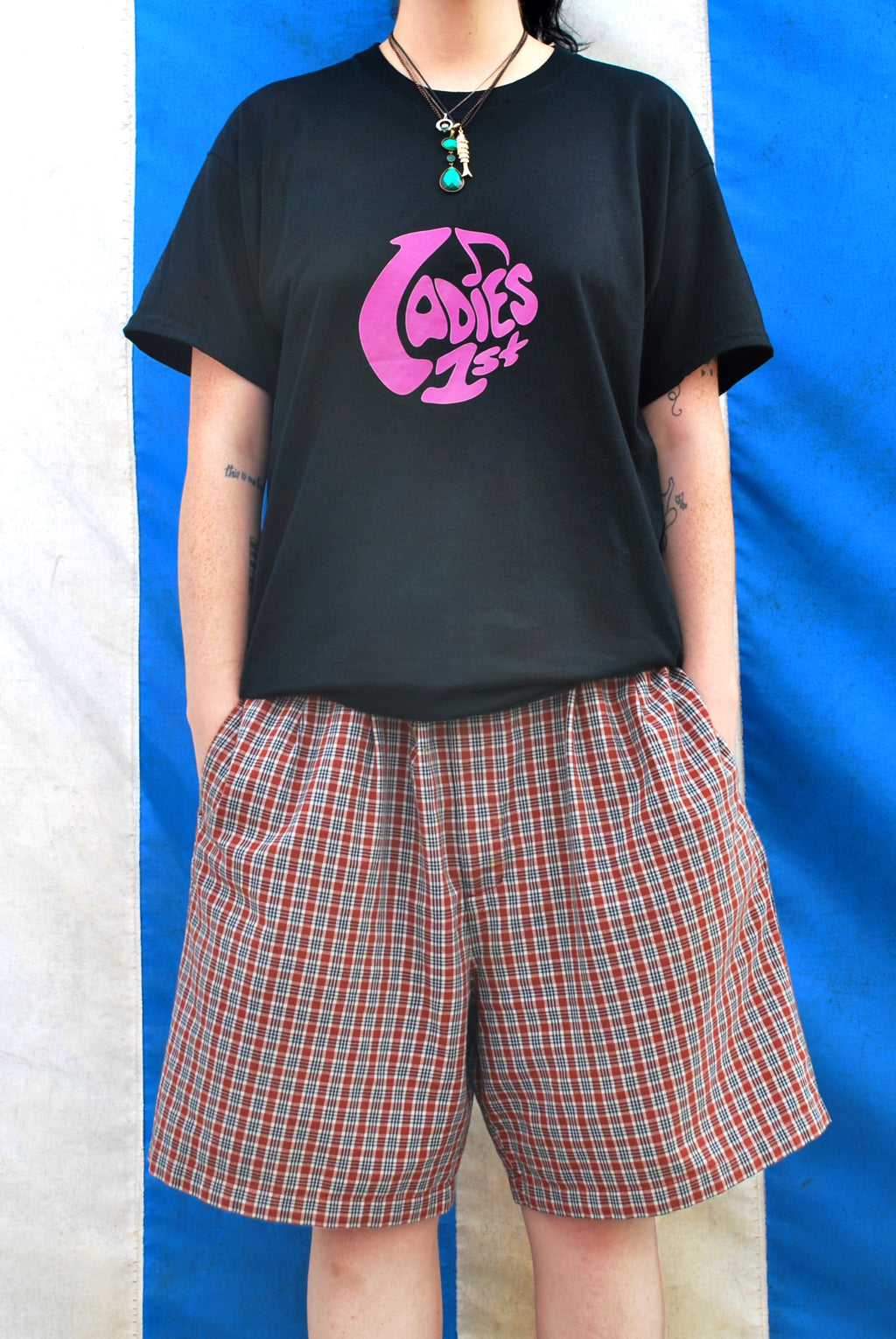 Ladies First Black Tshirt