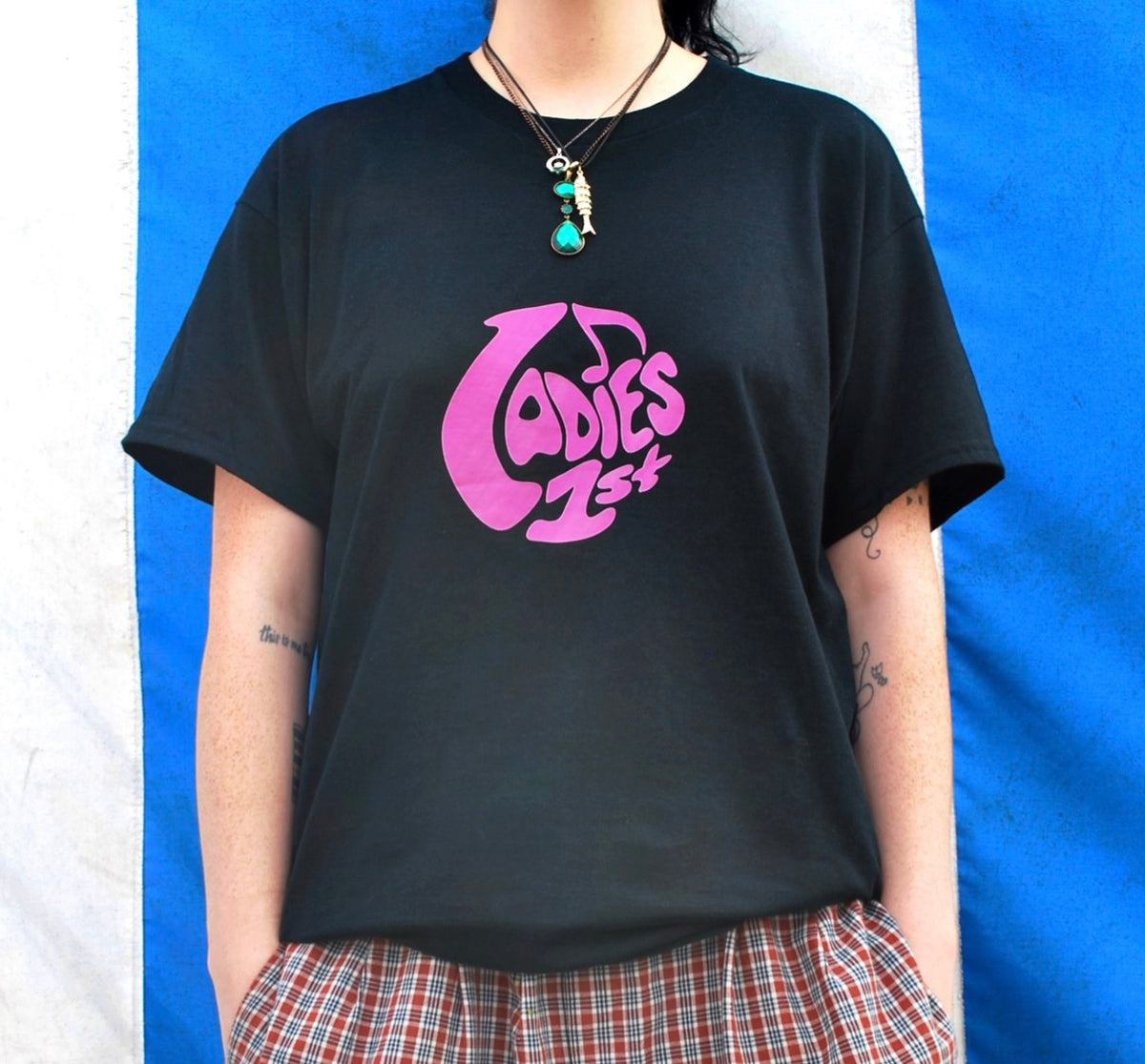 Ladies First Black Tshirt